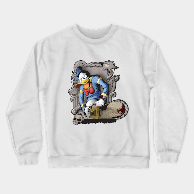 Donald Duck Crewneck Sweatshirt by Charukhin